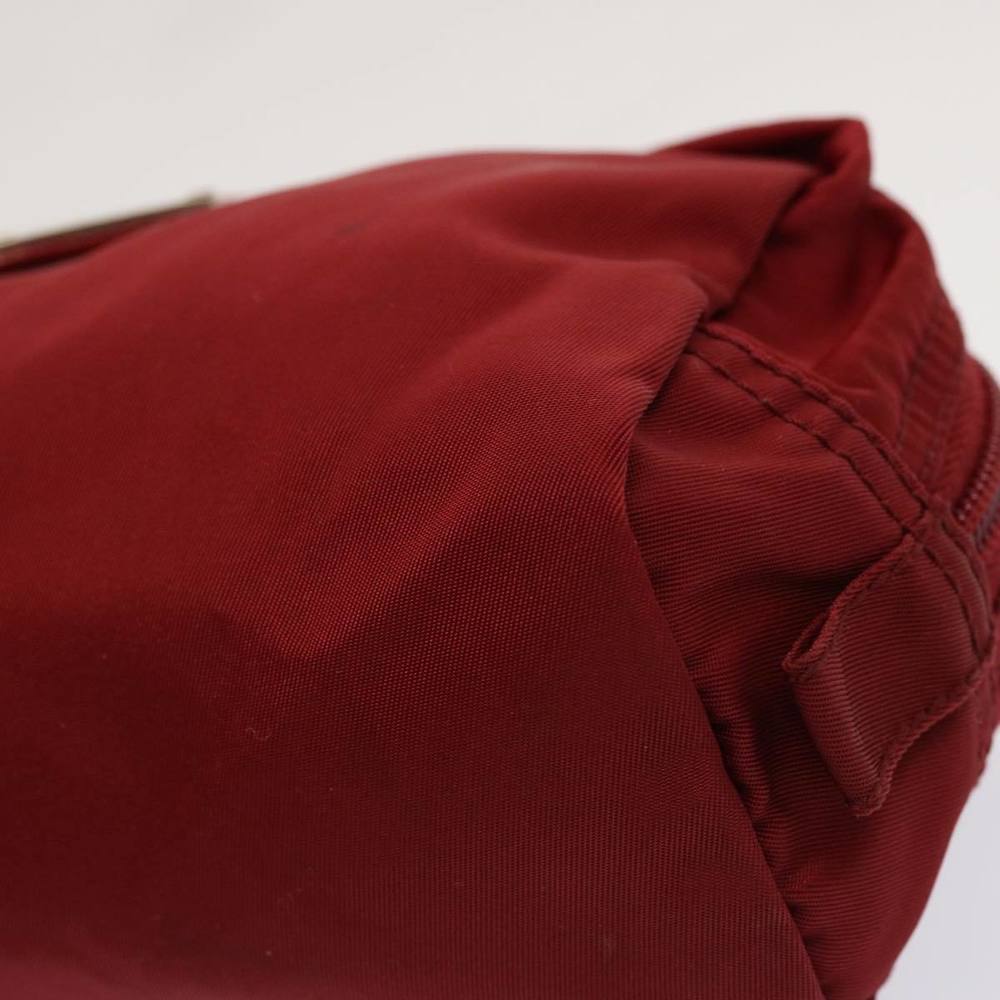 PRADA Pouch Nylon Red Auth ac2907 - Picture 8 of 16